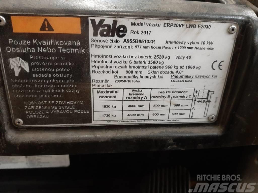 Yale ERP20VFLWB Empilhadores eléctricos