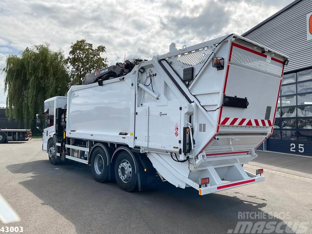 Mercedes-Benz Econic 2630 Euro 6 Hiab 23 Tonmeter laadkraan Camiões de lixo