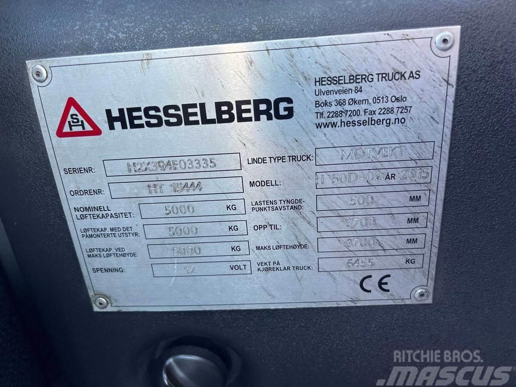 Linde H50D-02 5 TON / 5 METERS Empilhadores Diesel