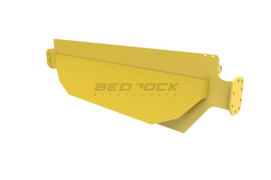 Bedrock REAR PLATE FOR BELL B50D ARTICULATED TRUCK Empilhadores todo-terreno