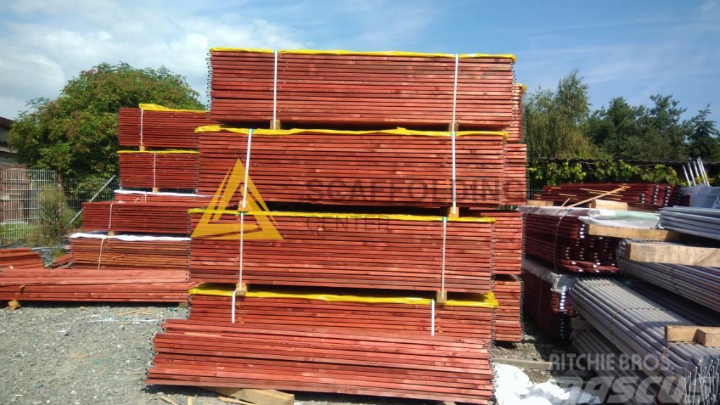  Scaffolding Gerüst 500qm T.Plettac Holz vom Herste Andaimes