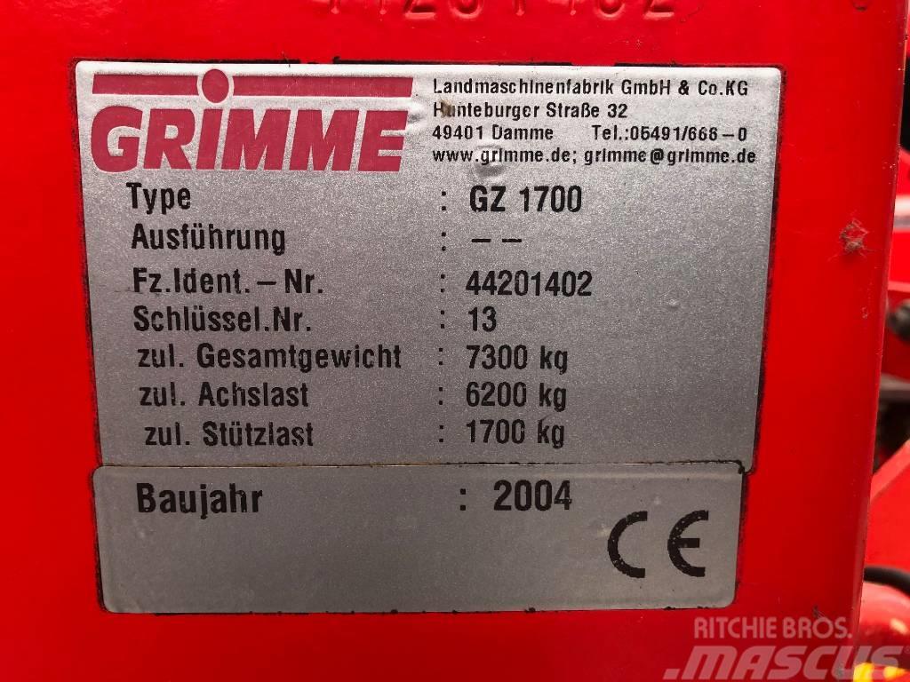 Grimme GZ 1700 Equipamentos Colheita e apanha de Batatas