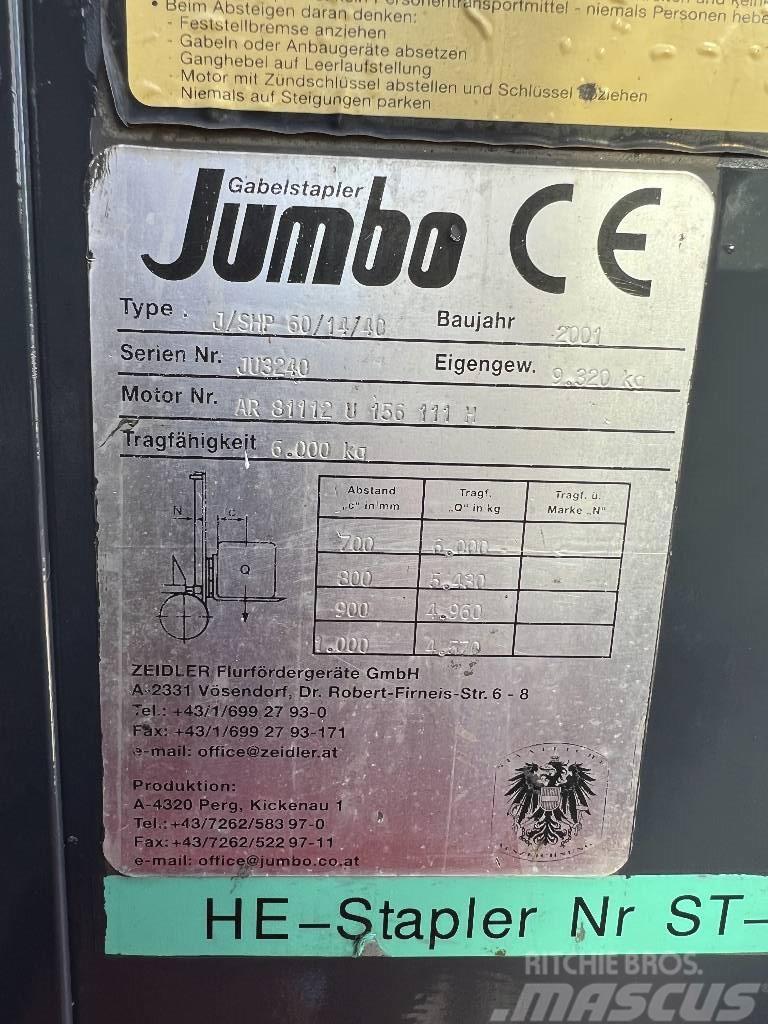 Jumbo *J/SHP60/14/40* Carregadores laterais