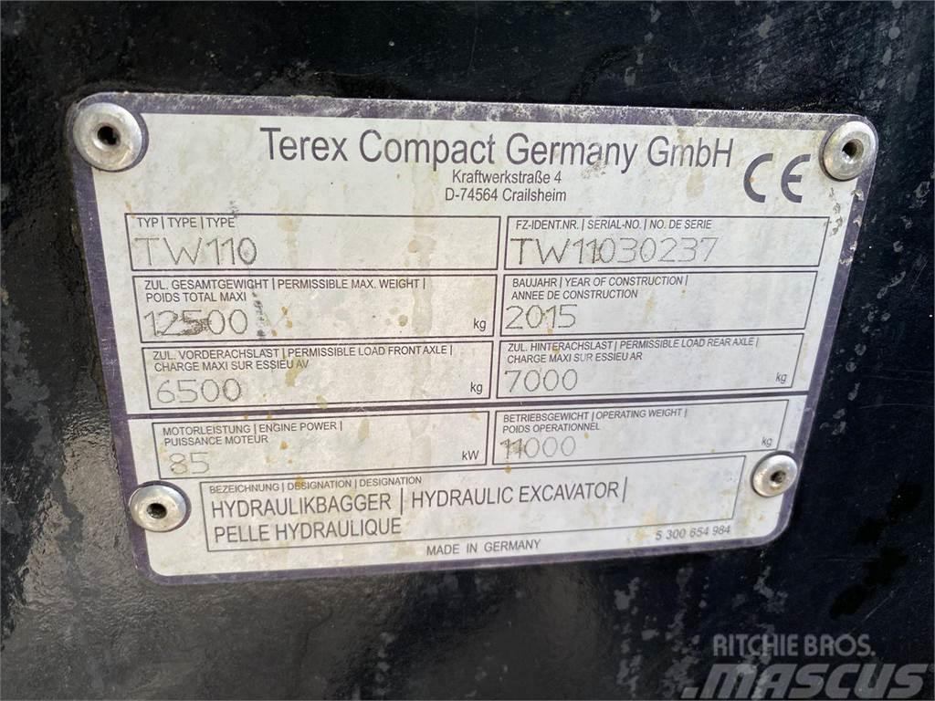Terex TW110 Escavadoras de rodas