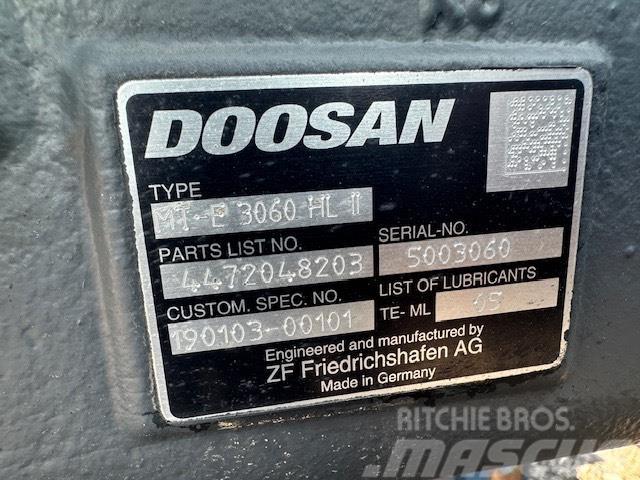 Doosan DX 160 REAL AXLES ZF MT-E 3060 Eixos