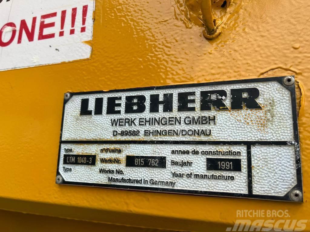 Liebherr LTM 1040 Automacara Gruas Todo terreno