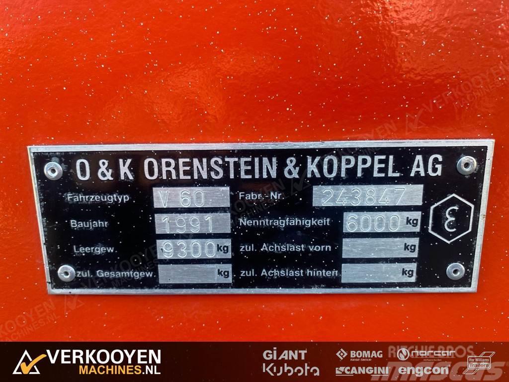 O&K V60 - Forkpositioner + Sideshift Empilhadores Diesel