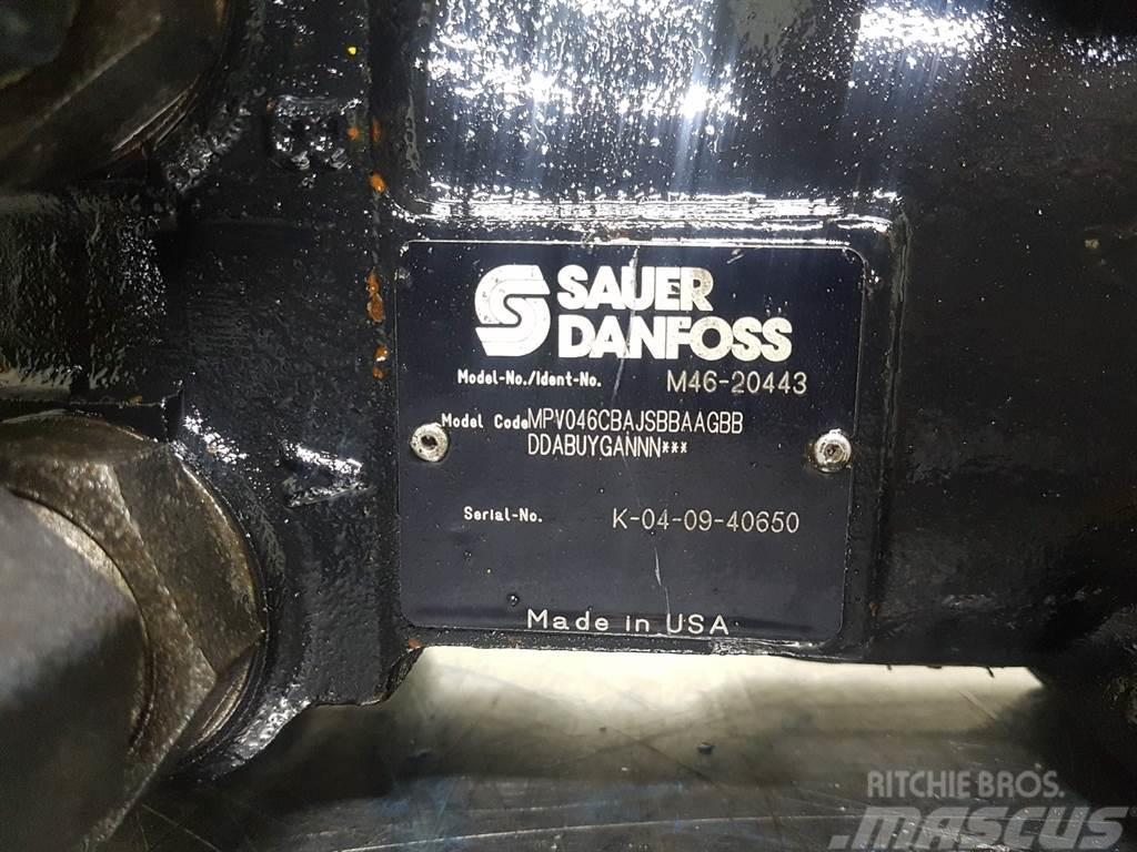 Sauer Danfoss MPV046CBAJSBBAAGBBD - M46-20443 - Drive pump Hidráulica