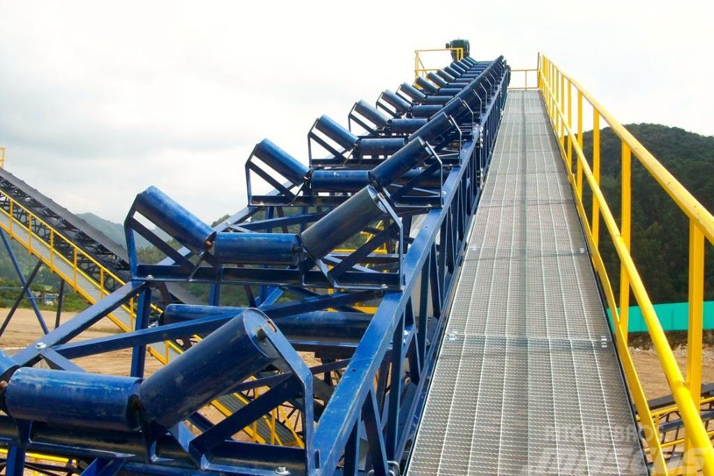 Kinglink belt conveyor for aggregates transport Outros