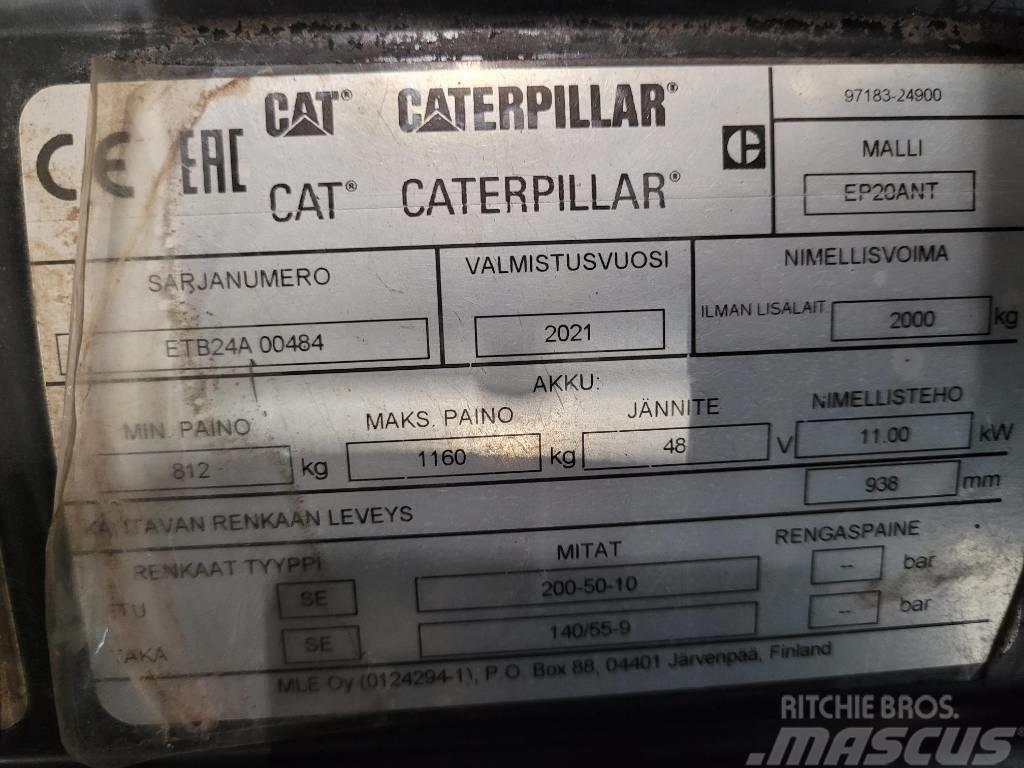 CAT EP 20 Empilhadores eléctricos