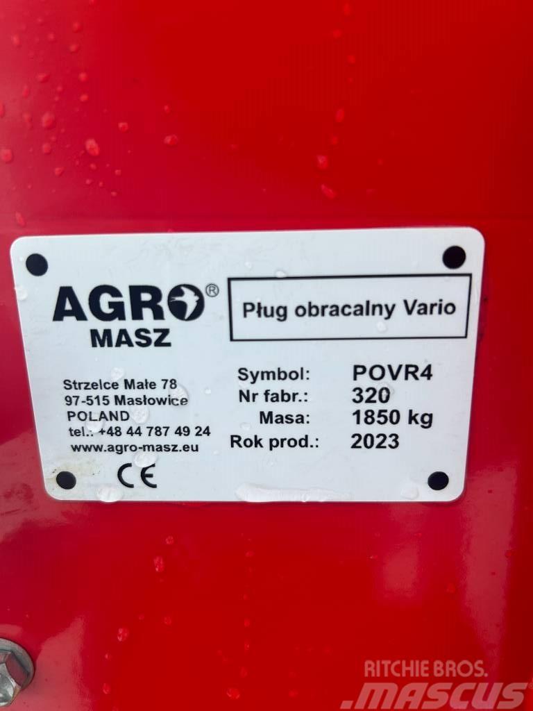 Agro-Masz POVR4 PRO XL Charruas reversíveis