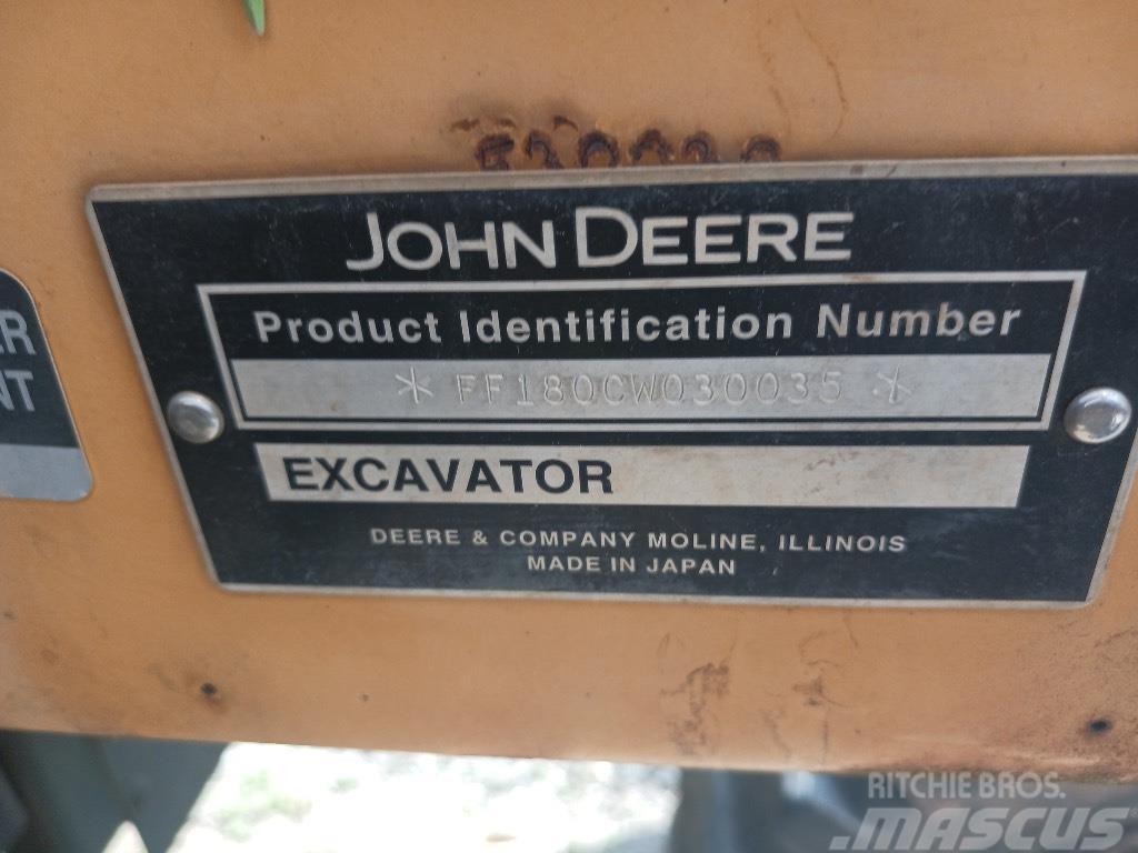 John Deere 180 C Escavadoras de rodas