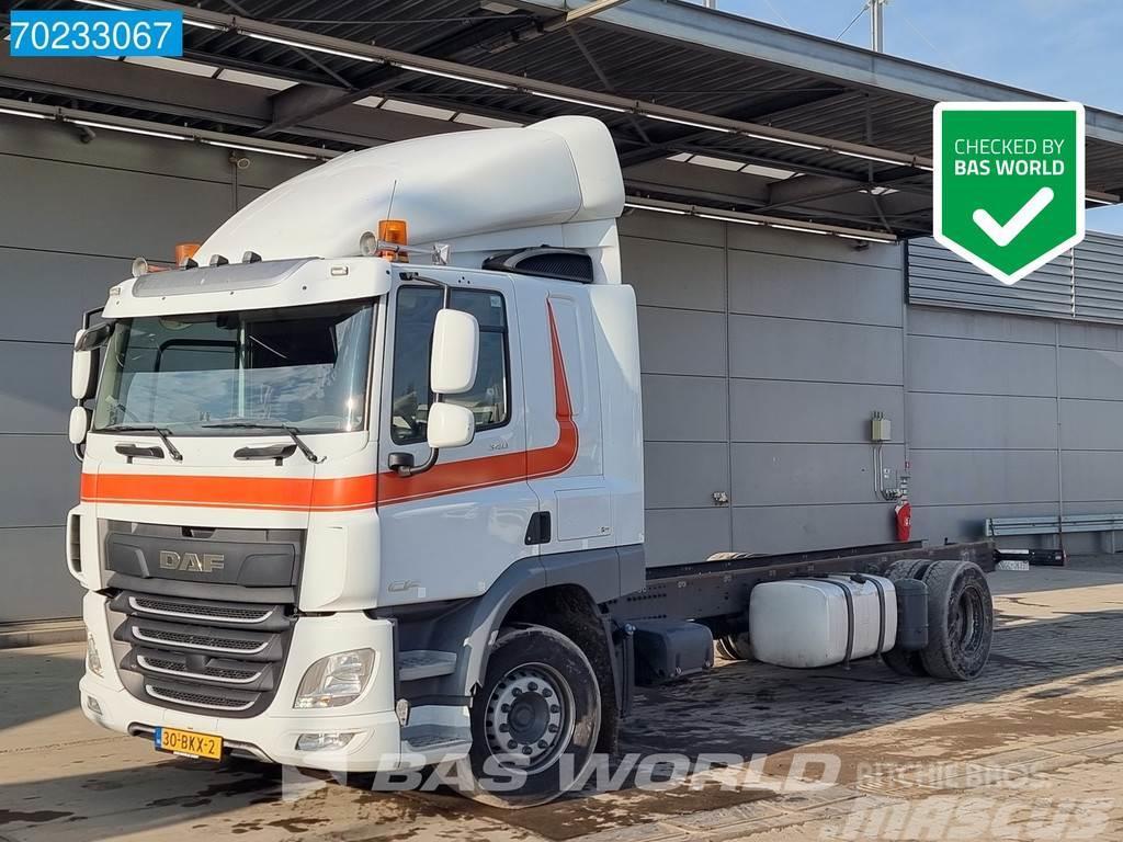 DAF CF 340 4X2 19.5T chassis NL-Truck ACC Euro 6 Camiões de chassis e cabine