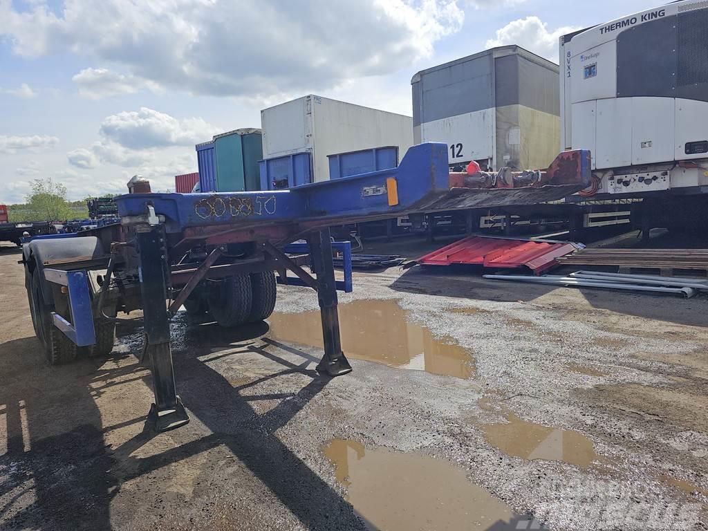 Köhler Elmshorn 2 axle | 20 ft | container chassis | stee Semi Reboques Porta Contentores