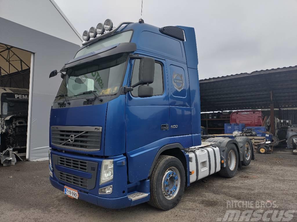 Volvo FH13 500 6x2 takateli,hydr. Tractores (camiões)