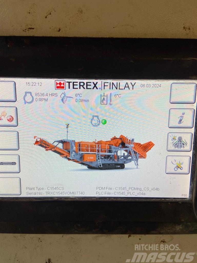 Terex Finlay C1545 Britadores móveis