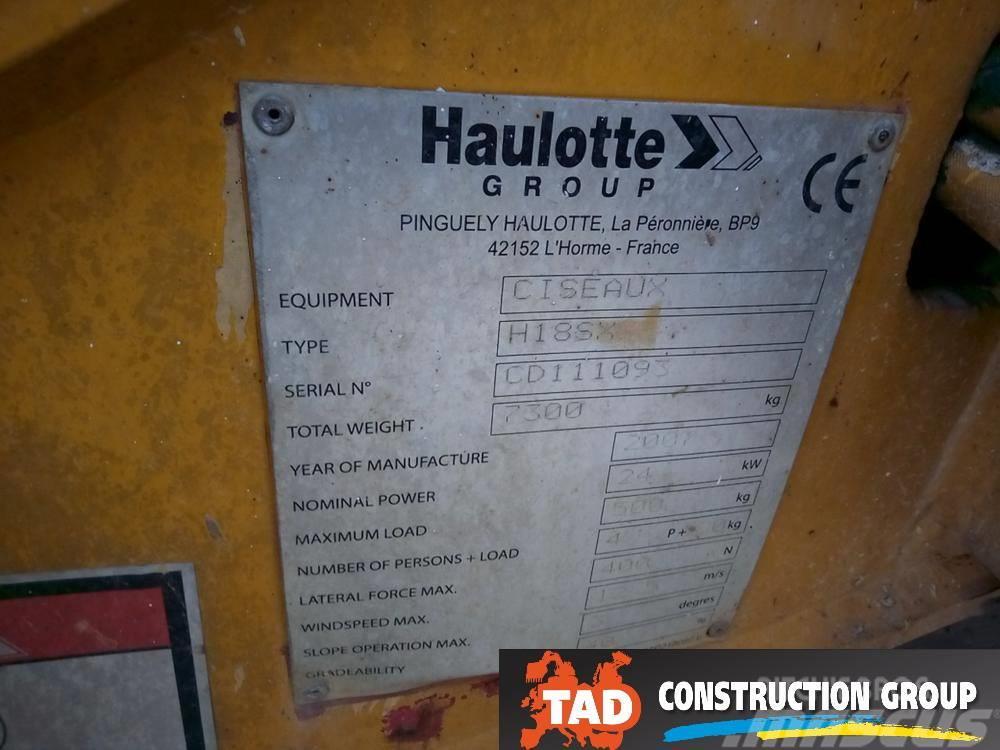 Haulotte H 18 SX Elevadores de tesoura