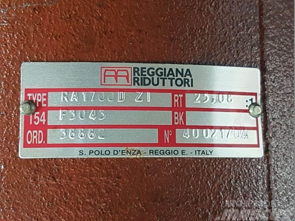 Reggiana Riduttori RA1700D ZI-154F3043-Reductor/Gearbox/Get Hidráulica