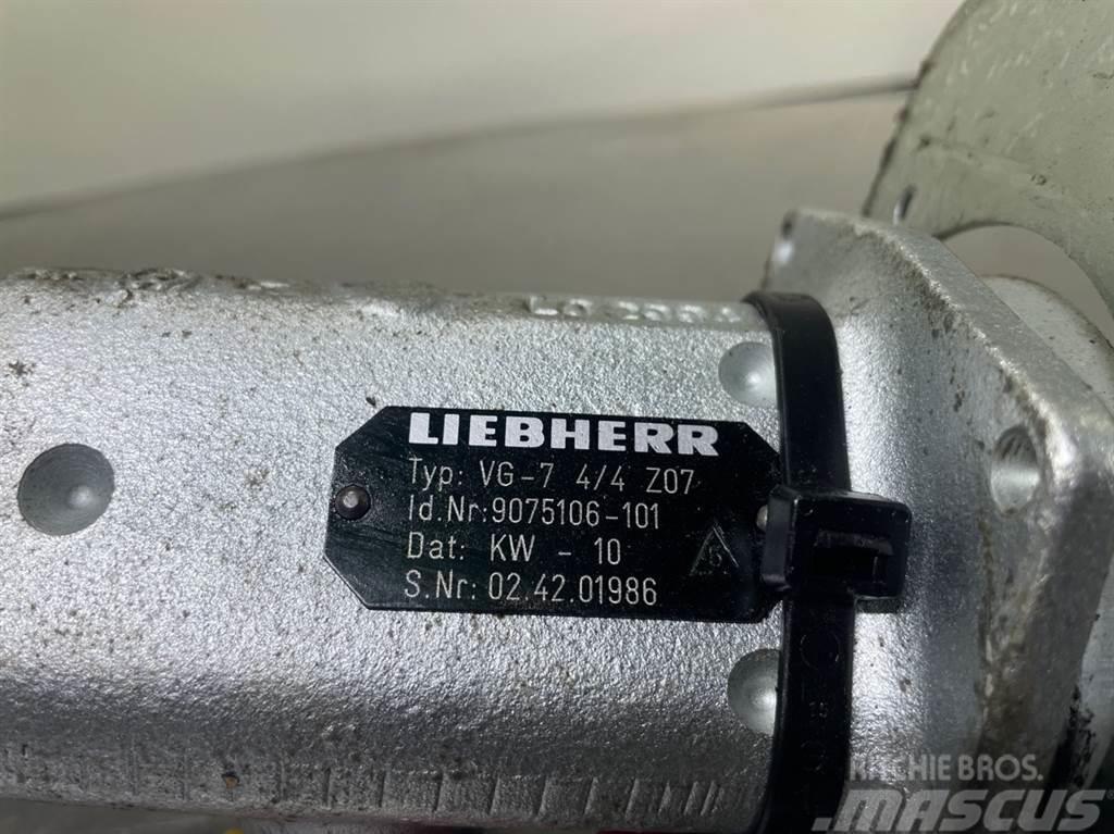 Liebherr A924B-9075106-Servo valve/Servoventil Hidráulica