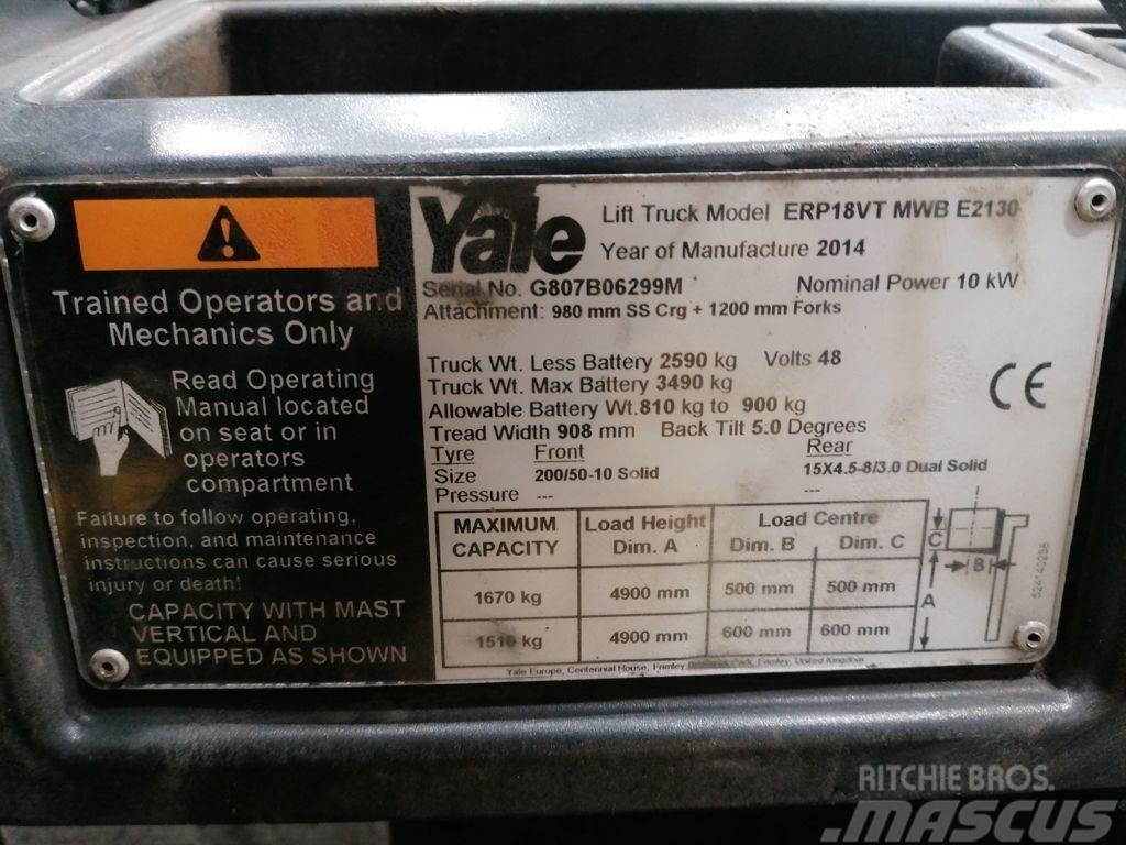 Yale ERP18VT Empilhadores eléctricos
