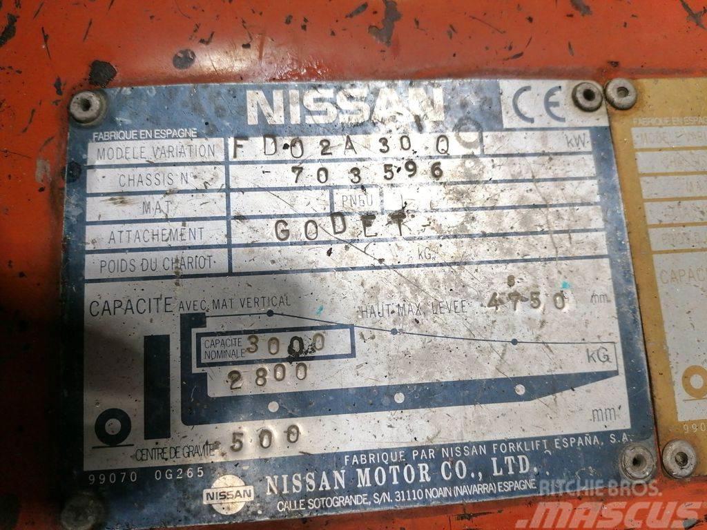 Nissan FGD02A30Q Empilhadores Diesel