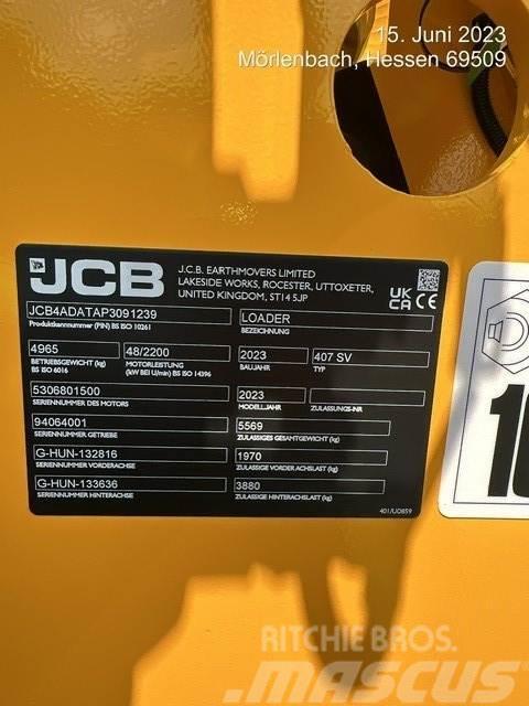 JCB 407 Pás carregadoras de rodas