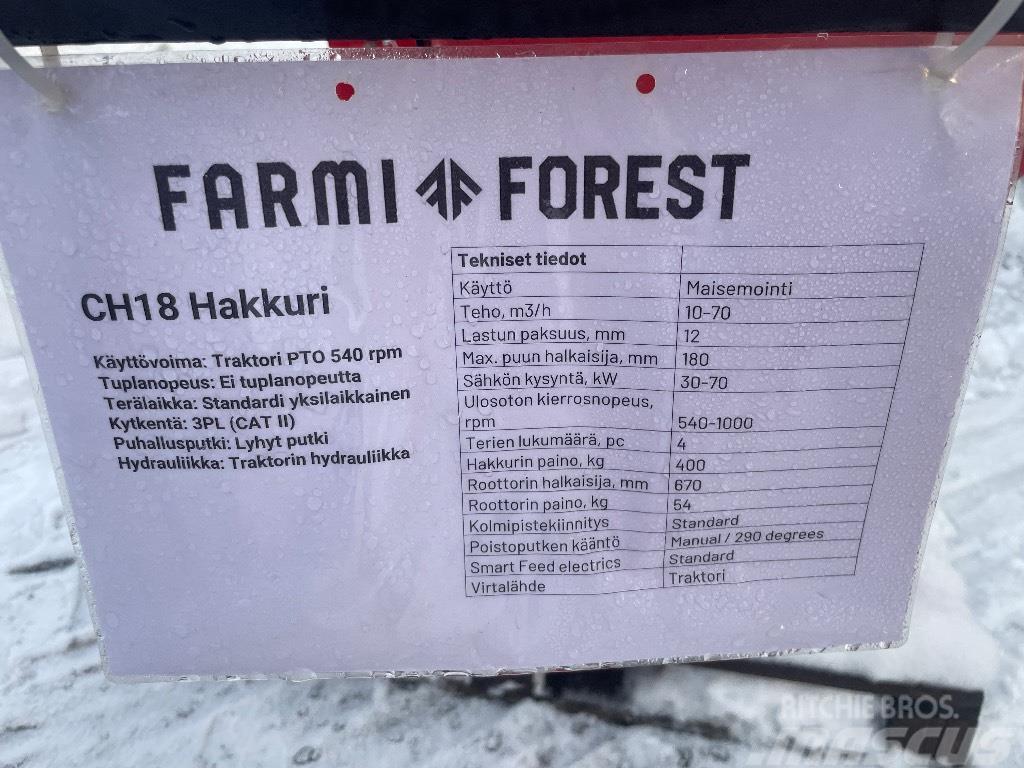 Farmi Forest CH18 Estilhaçadoras florestais