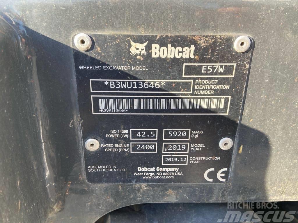 Bobcat E57W Escavadoras de rodas