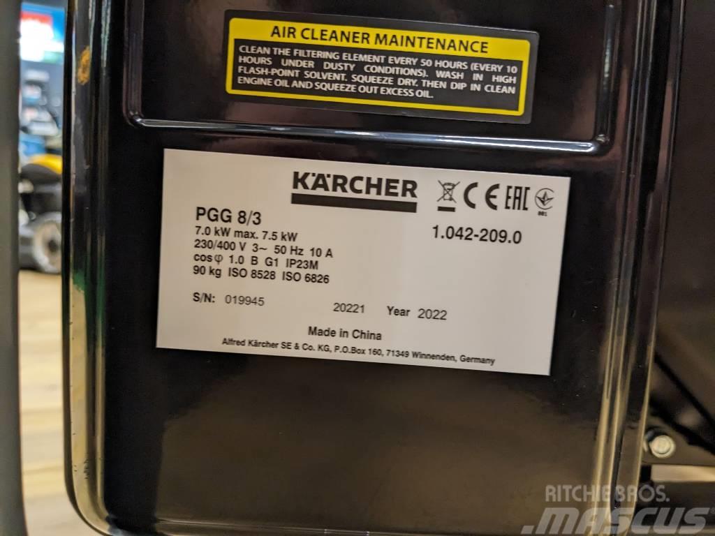 Kärcher PGG 8/3 Generator Stromerzeuger Geradores Gasolina
