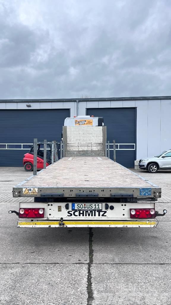 Schmitz Cargobull Plattform / Offener Sattel / Pritsche SPL 24 Semi Reboques estrado/caixa aberta