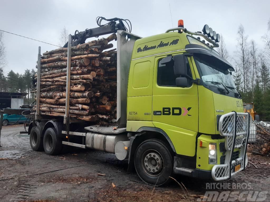 Volvo FH16 550 Camiões de transporte de troncos