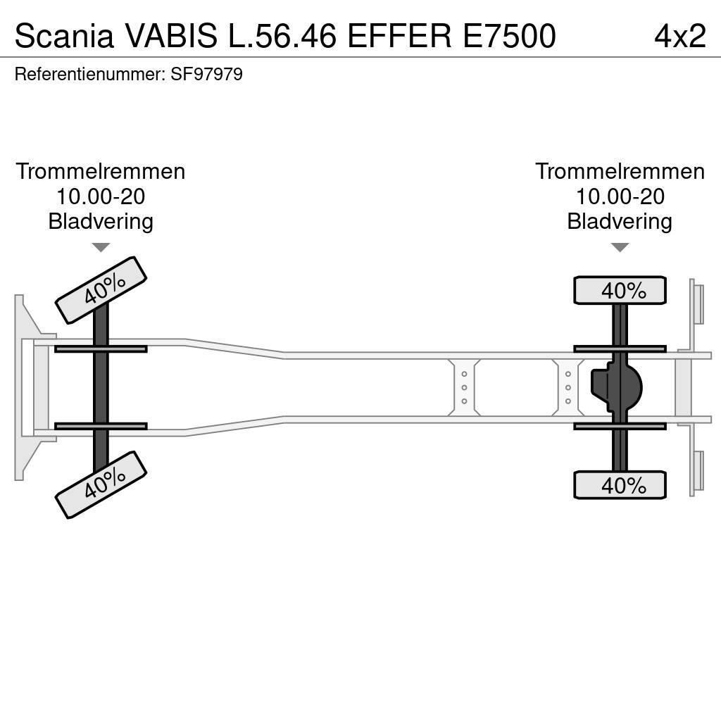 Scania VABIS L.56.46 EFFER E7500 Outros Camiões