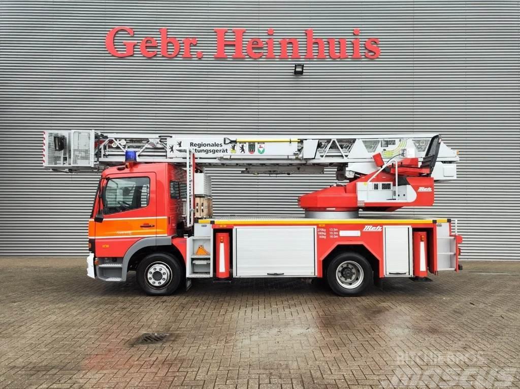 Mercedes-Benz Atego 1328 4x2 Metz DLK 24 PLC3 24 Meter! Carros de bombeiros