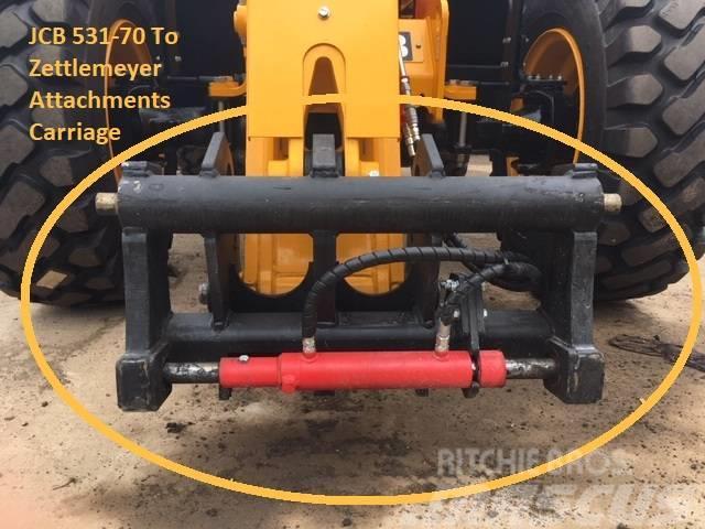 JCB 531-70 to Zettlemeyer Carriage Conectores