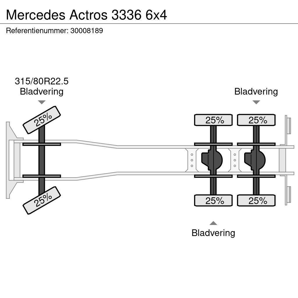 Mercedes-Benz Actros 3336 6x4 Camiões basculantes