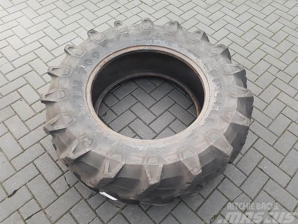 Pirelli 420/70R28-Tire/Reifen/Band Pneus, Rodas e Jantes