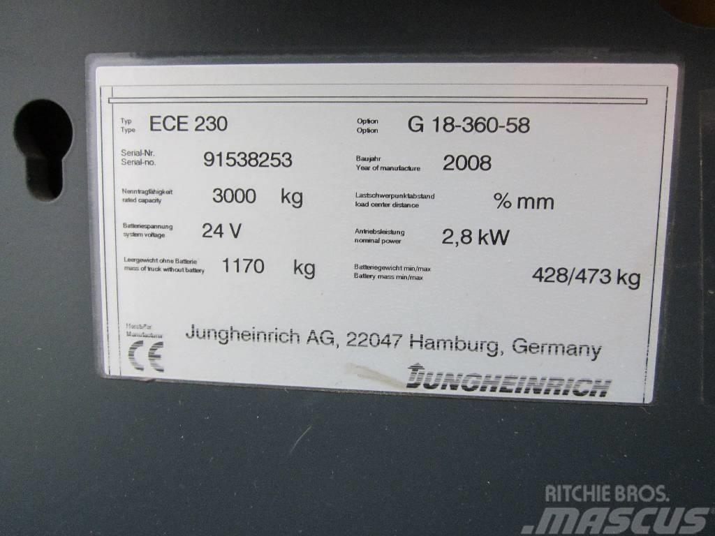 Jungheinrich ECE230 Empilhadores eléctricos