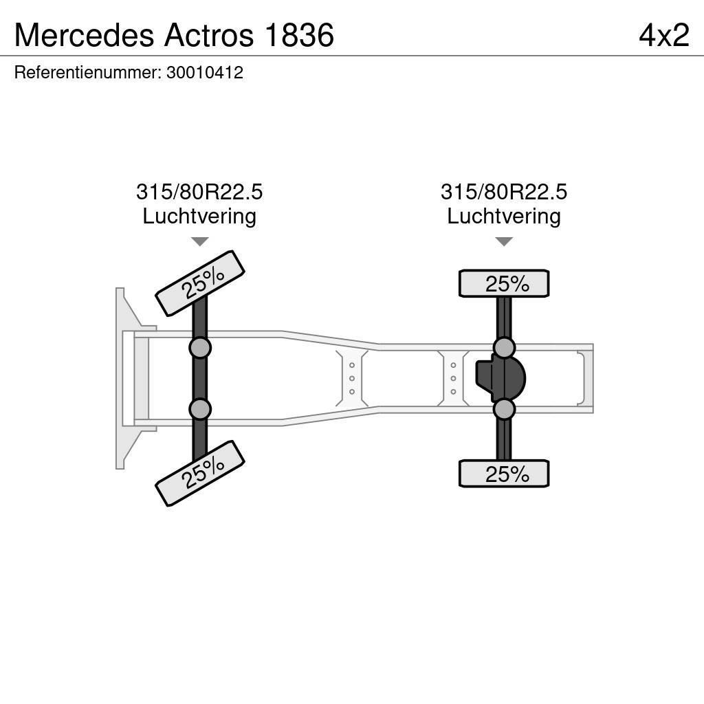 Mercedes-Benz Actros 1836 Tractores (camiões)