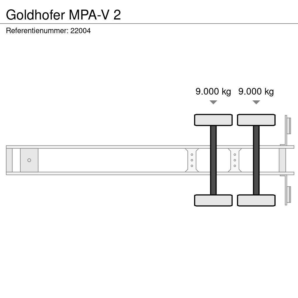 Goldhofer MPA-V 2 Semi Reboques Carga Baixa