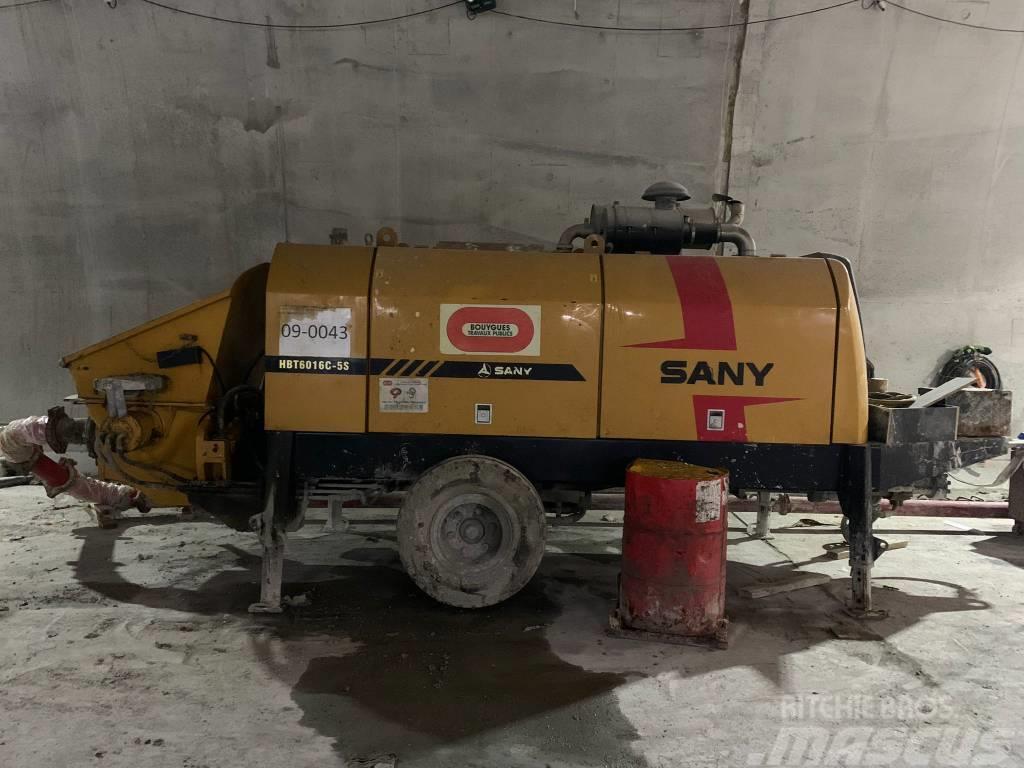 Sany Concrete Pump HBT6016C-5S Camiões bomba Betão