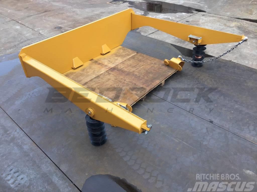 Bedrock Tailgate 159-7405B fits CAT 730 Articulated Truck Empilhadores todo-terreno