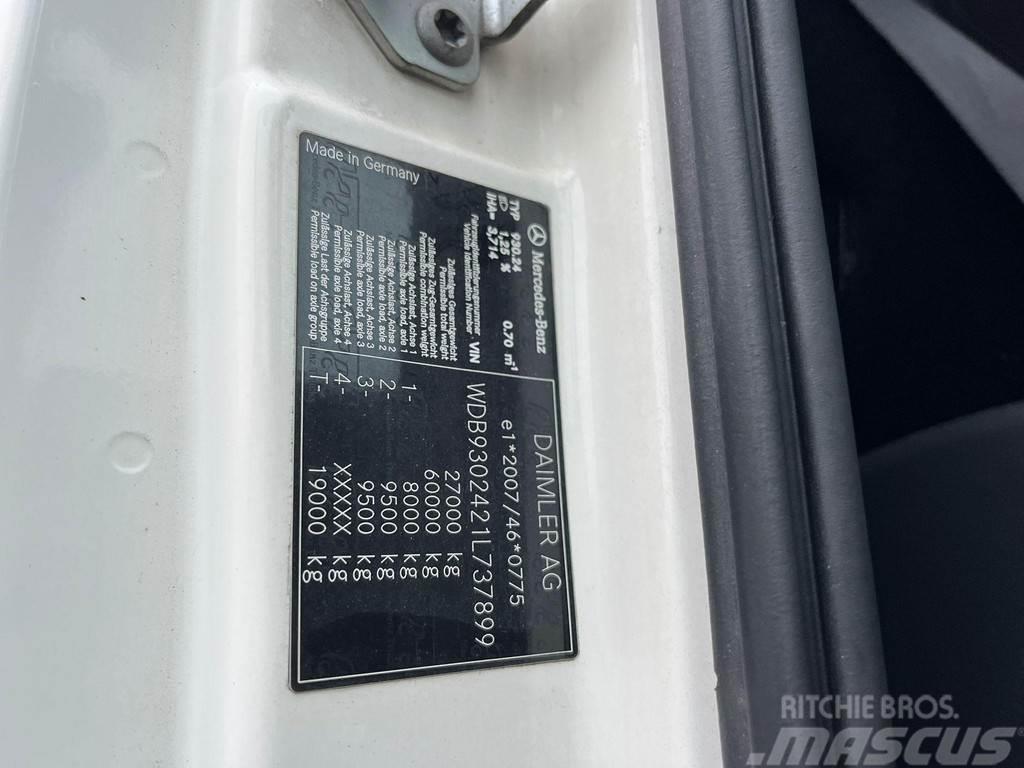 Mercedes-Benz Actros 2655 L 6x4 RETARDER / HUB REDUCTION Camiões caixa temperatura controlada