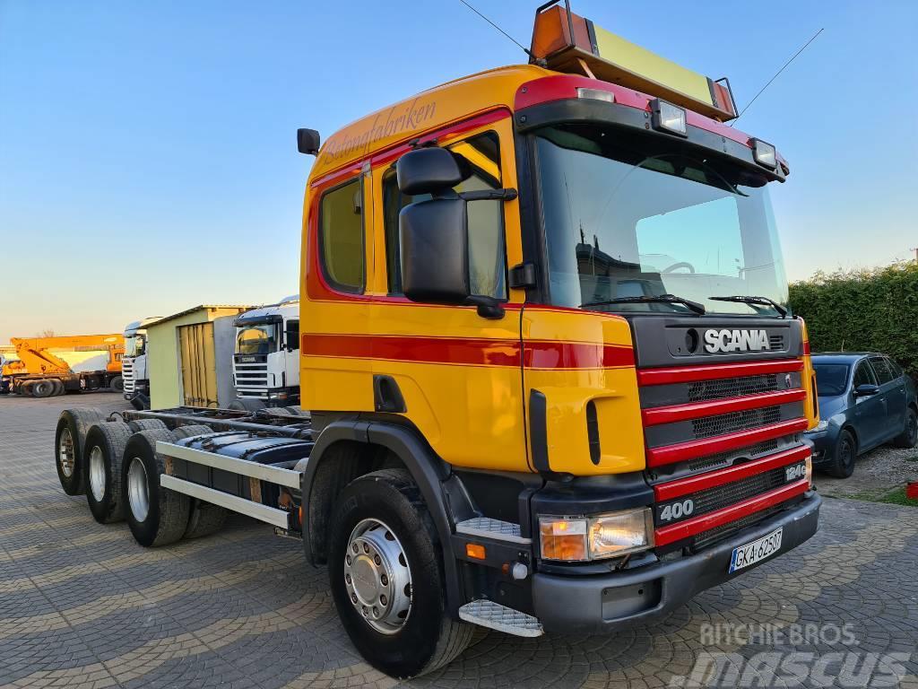 Scania 124L400 6x4, 8x4 Tractores (camiões)