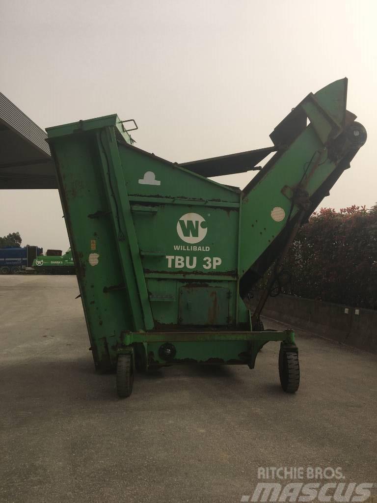 Willibald TBU 3P Viradores de compostagem
