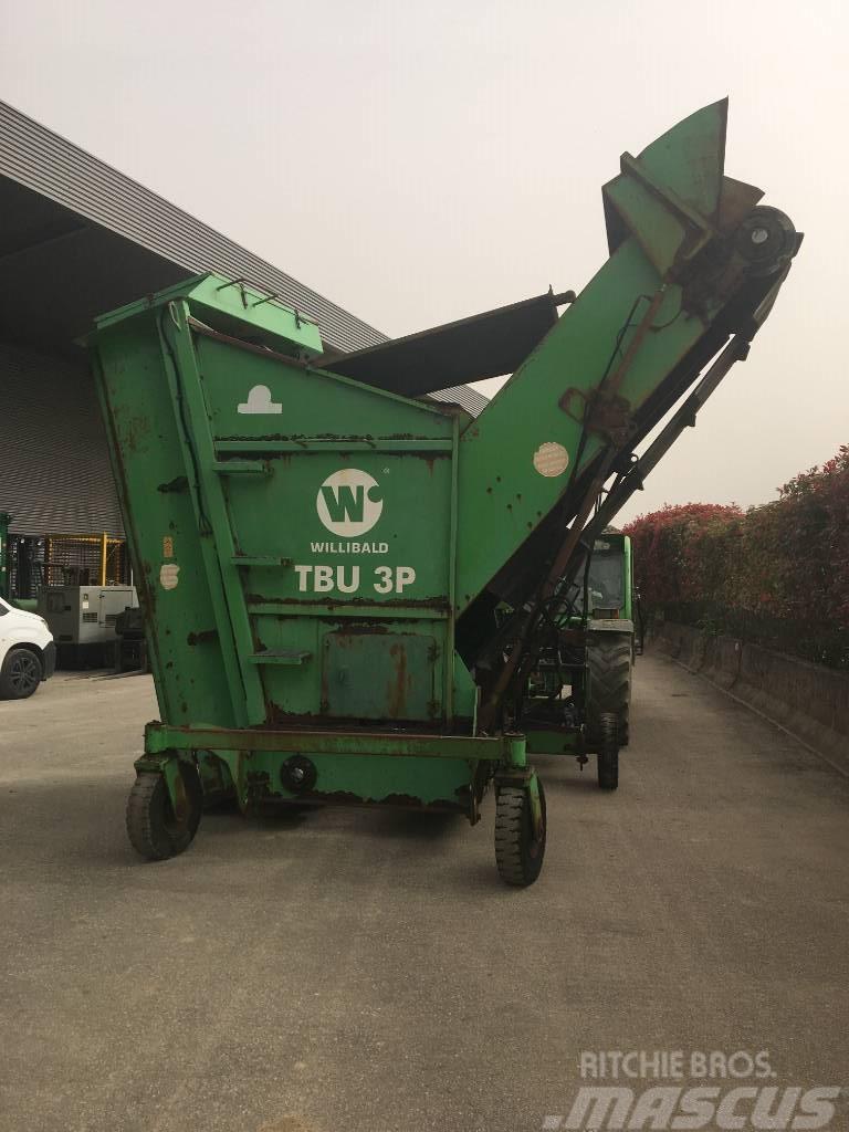 Willibald TBU 3P Viradores de compostagem