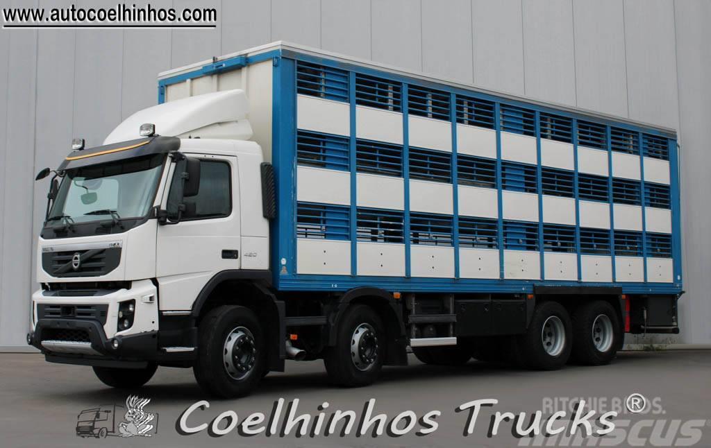 Volvo FMX 420 Camiões de transporte de animais