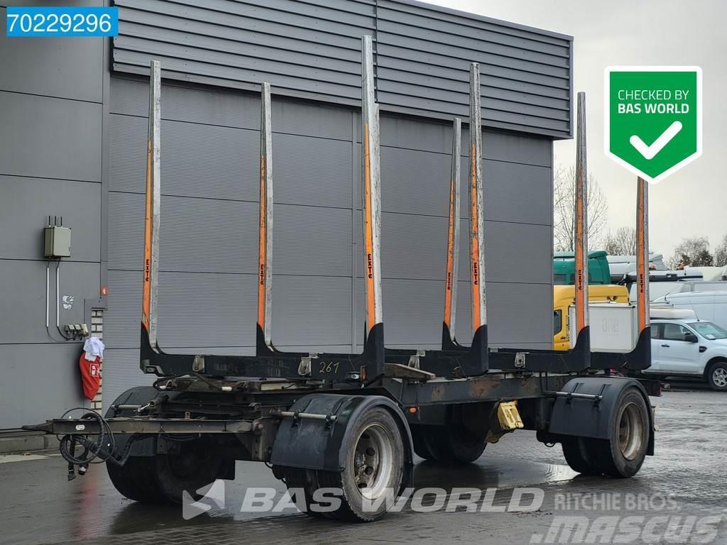 Schwarzmüller Holztransporter Tree transport SAF Wood Reboques de transporte de troncos