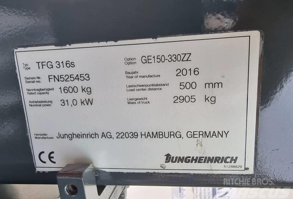 Jungheinrich TFG 316 S Empilhadores a gás