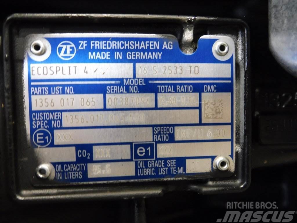 ZF 16S2533TO Caixas de velocidades
