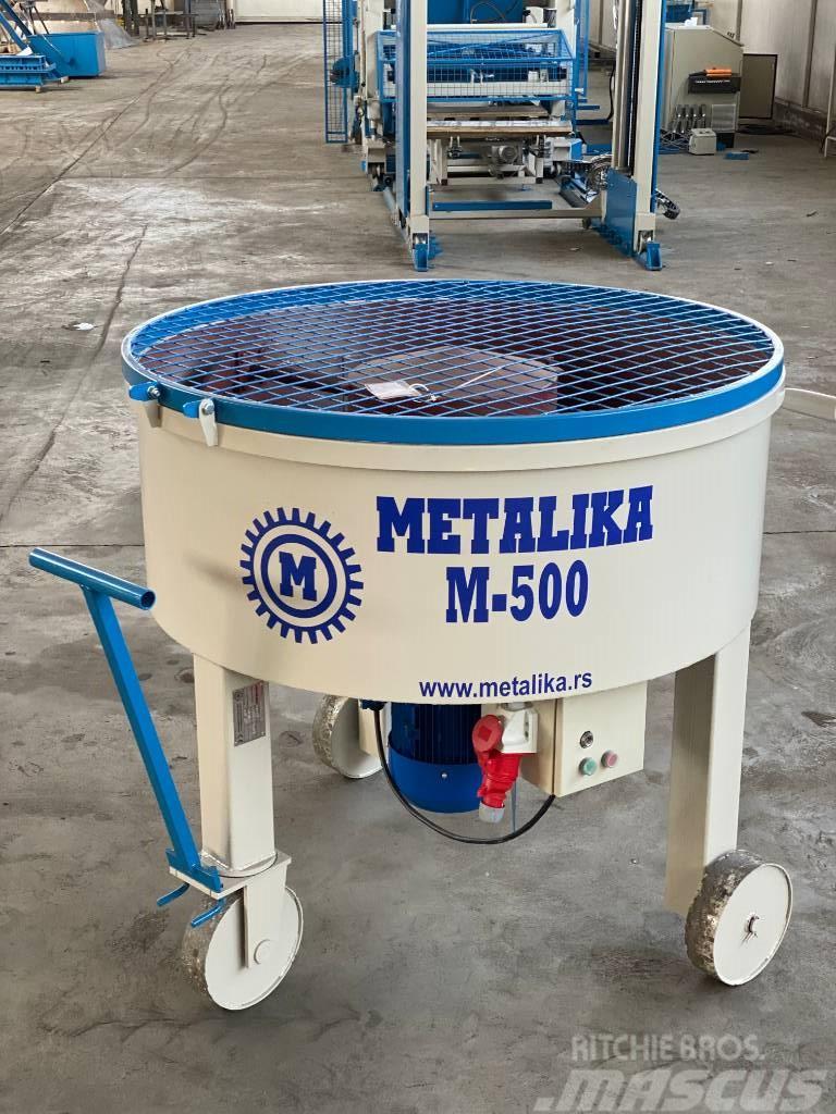 Metalika M-500 Concrete mixer (0.25m3) Betoneiras
